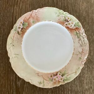 Antique Haviland Limoges France Plate Floral